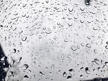 Water Drops on Glass