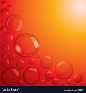  					Water drops vector image														