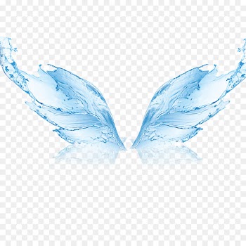 Water Filter Membrane Reverse osmosis Manufacturing - Blue water wave texture wings material 
