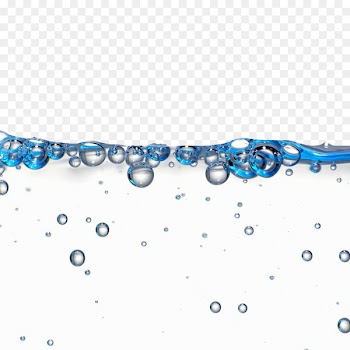 Water Filter Water purification Bubble - Blue water bubbles 