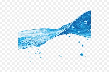 Water Filter Water purification Drinking water Detergent - Blue dynamic wave decorative material 