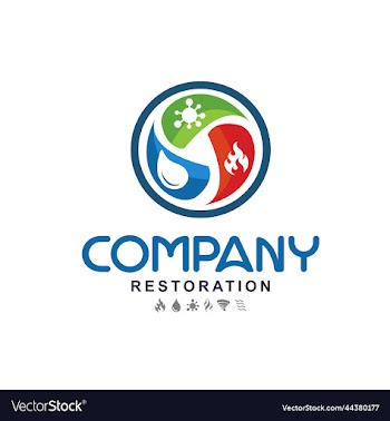 water fire mold restoration logo