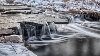Water Flowing in the River
