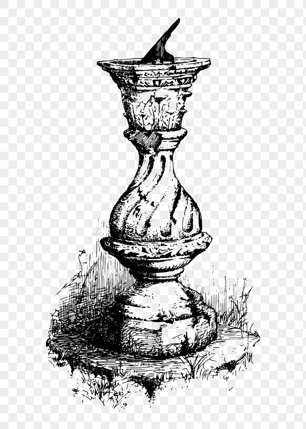 Water fountain png sticker, vintage | Free PNG - rawpixel