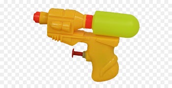 Water gun Toy Plastic Firearm - A water gun 
