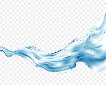 Water Liquid Transparency and translucency Glass - Vector a water belt 