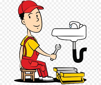 Water pipe repair workers 