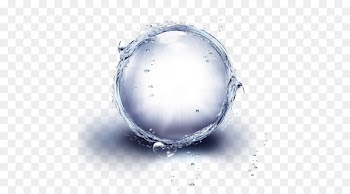 Water polo Blue Transparency and translucency - Transparent water polo 