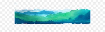 Water resources Green Wallpaper - Vector cartoon mountains 