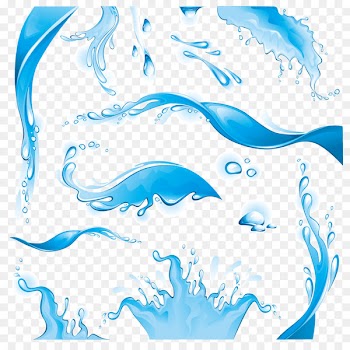 Water Splash Drop Royalty-free - Creative vegetable spray 