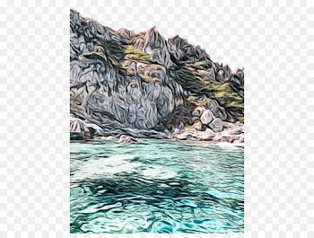 water watercourse painting sea wave