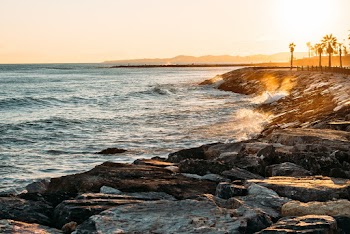 Water Waves during Golden Hour