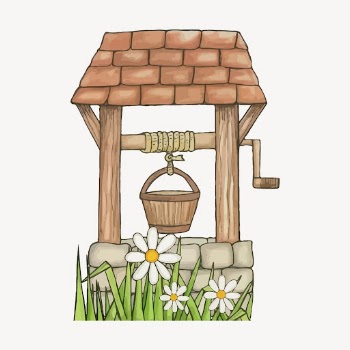 Water well sticker, garden illustration | Free Vector - rawpixel