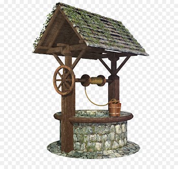 Water well Wishing well Clip art - garden fence 