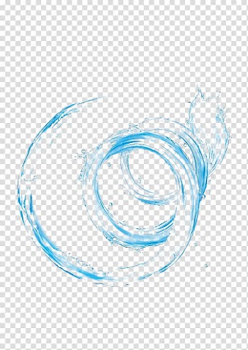 , Water wreath transparent background PNG clipart
