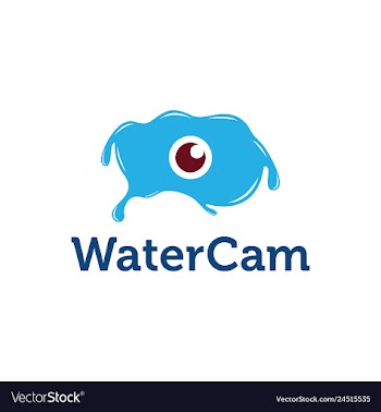 Watercam vector image