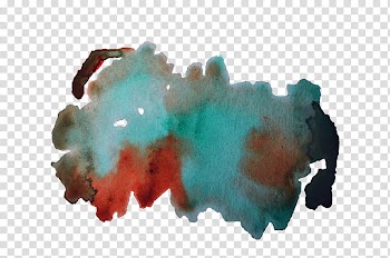 Watercolor , abstract painting transparent background PNG clipart