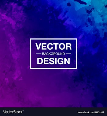 Watercolor background bright splash of colors vector image
