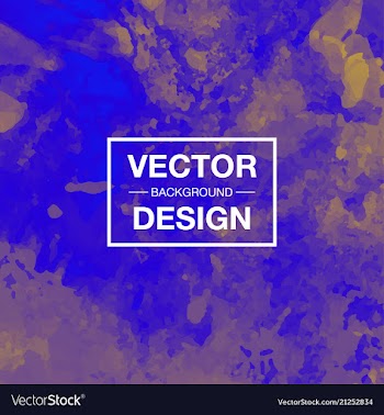 Watercolor background bright splash of colors vector image