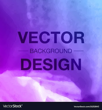 Watercolor background bright splash of colors vector image