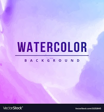 Watercolor background bright splash of colors vector image