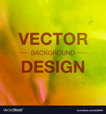 Watercolor background bright splash of colors vector image