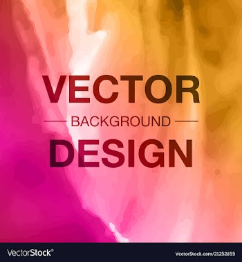 Watercolor background bright splash of colors vector image