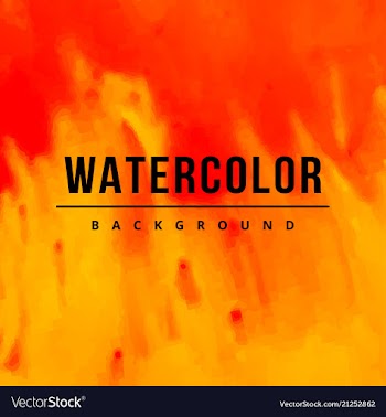 Watercolor background bright splash of colors vector image