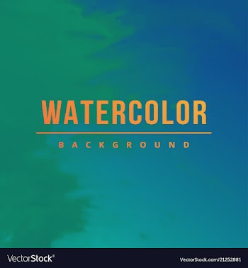 Watercolor background bright splash of colors vector image