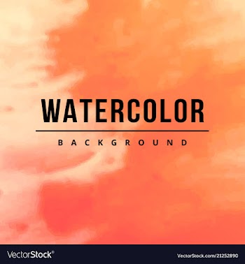 Watercolor background bright splash of colors vector image