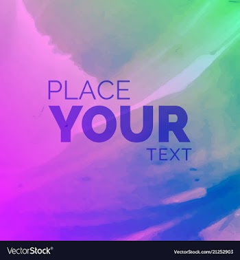 Watercolor background bright splash of colors vector image