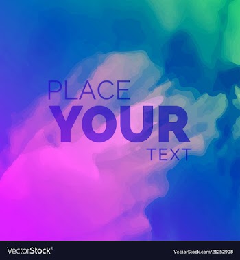 Watercolor background bright splash of colors vector image
