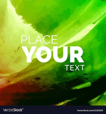 Watercolor background bright splash of colors vector image