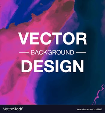 Watercolor background bright splash of colors vector image