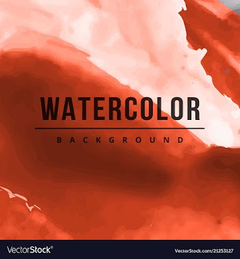 Watercolor background bright splash of colors vector image