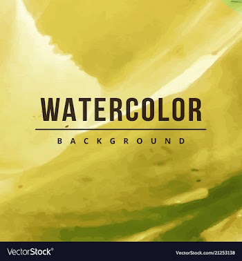 Watercolor background bright splash of colors vector image