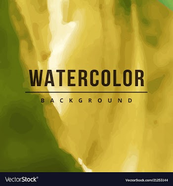 Watercolor background bright splash of colors vector image
