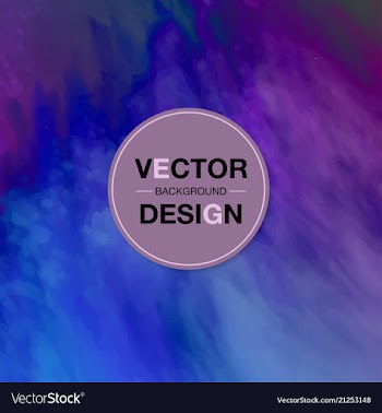 Watercolor background bright splash of colors vector image
