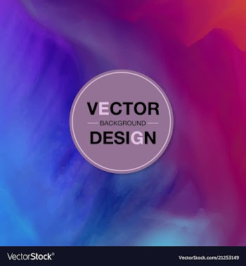 Watercolor background bright splash of colors vector image