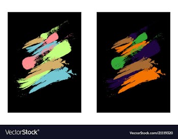 Watercolor background for invitation or poster vector image
