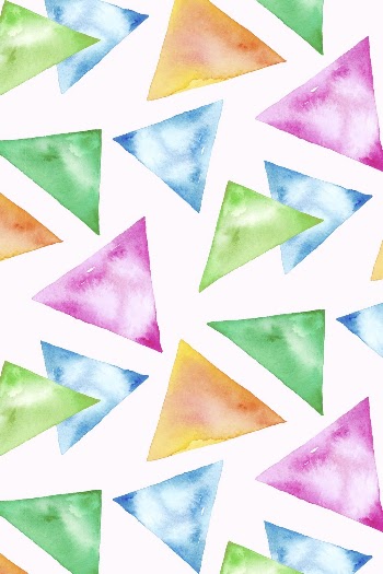 Watercolor background, geometric bright colorful | Free Photo - rawpixel