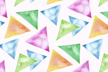 Watercolor background, geometric bright colorful | Free Photo - rawpixel