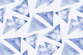 Watercolor background, geometric bright indigo | Free Photo - rawpixel
