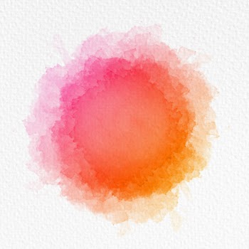 Watercolor background on textured paper Free Photo