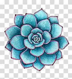 WaterColor, blue floral illustration transparent background PNG clipart
