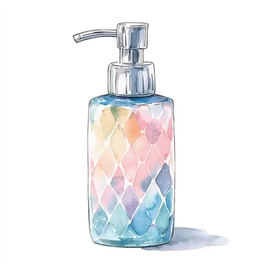 Watercolor Cartoon Soap Dispenser Clipart Watercolor Cartoon Soap Dispenser Clipart