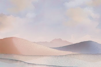 Watercolor desert background, aesthetic beach | Free Photo Illustration - rawpixel