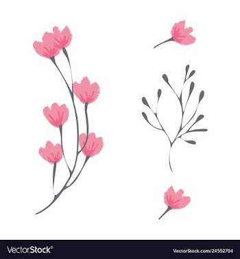 Watercolor design element bird banners and vector image
