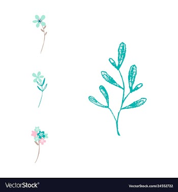 Watercolor design element bird banners and vector image