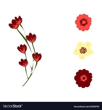 Watercolor design element bird banners and vector image